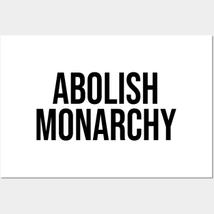 Abolish Monarchy Posters and Art